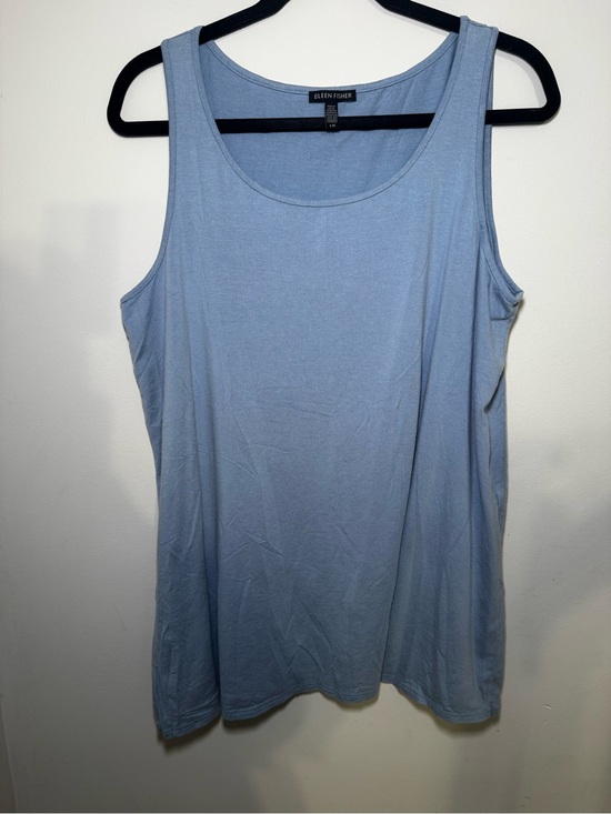 Eileen Fisher Tops - Eileen Fisher Soft Sky Blue Scoop Neck Tank